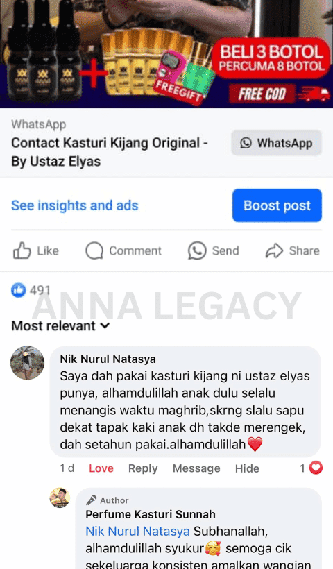 Testimoni pelanggan
