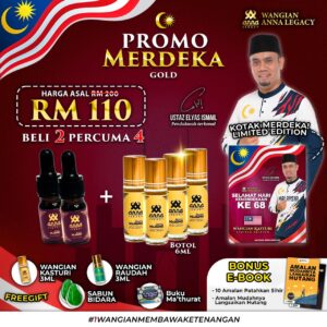 GOLD KASTURI - 2 BOTOL FREE 10 ITEM (CALL FIRST BEFORE DELIVERY)